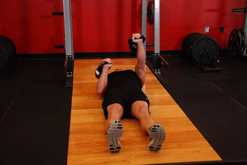 Alternating Floor Press — demonstration image 2