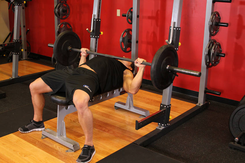 Barbell Bench Press - Medium Grip — demonstration image 2