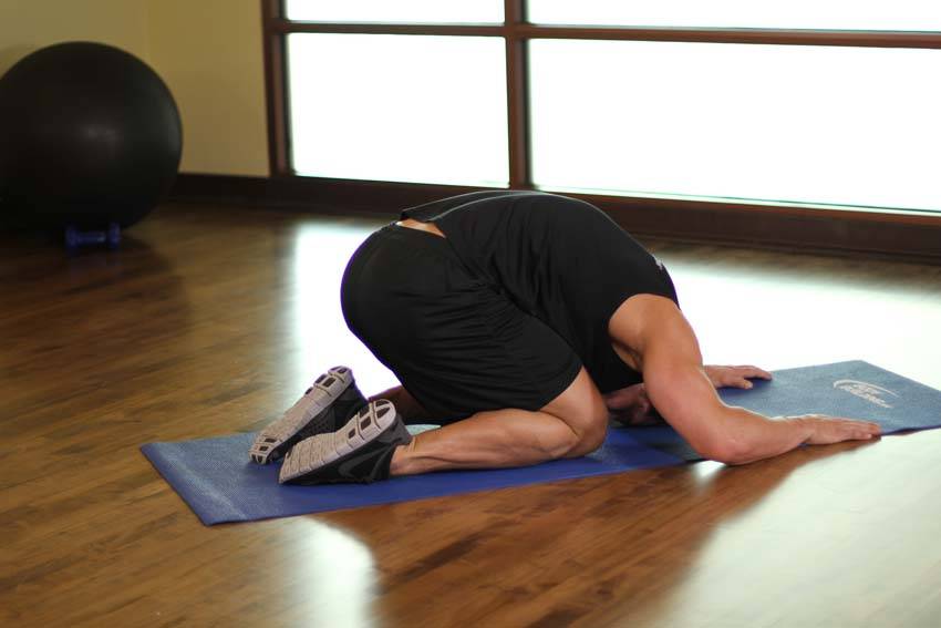 Child's Pose — demonstration image 1