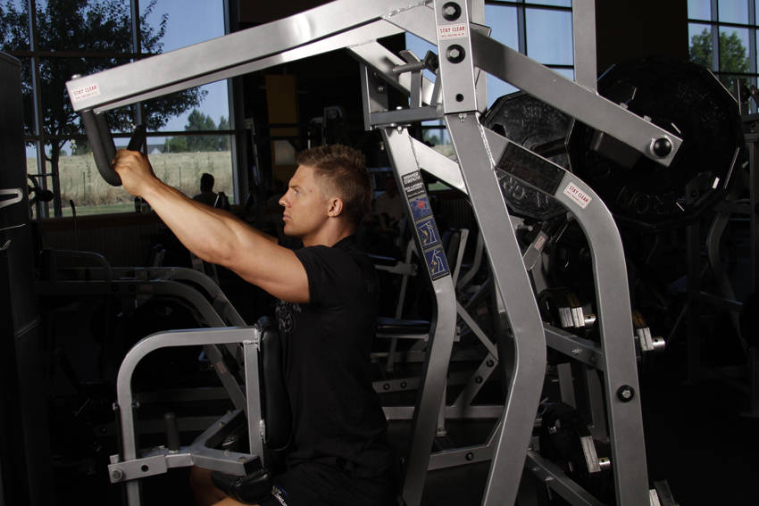 Chest-supported row