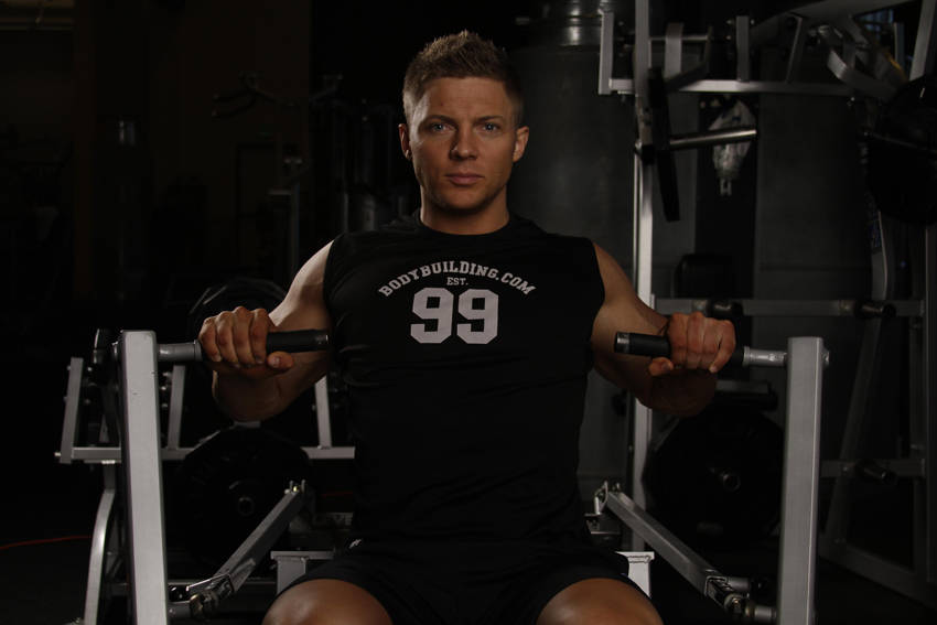 Machine chest press