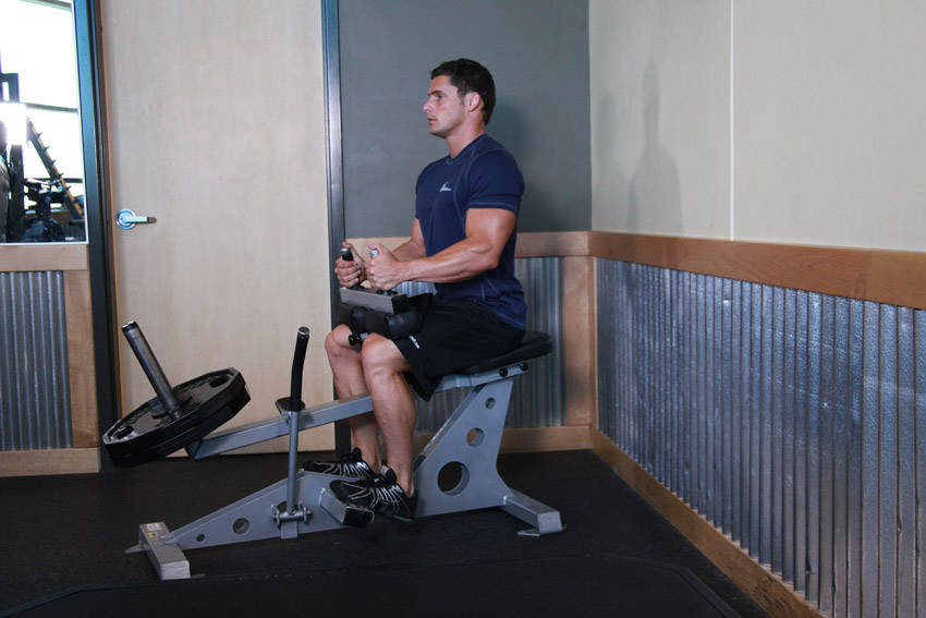 Seated calf raise