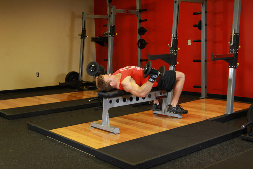 Dumbbell Flies — demonstration image 2