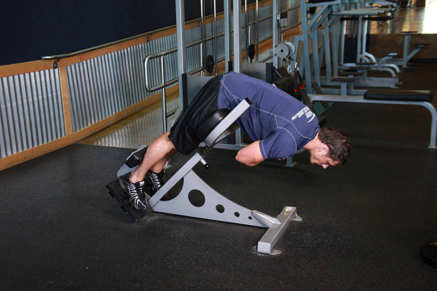 Hyperextensions (Back Extensions) — demonstration image 2