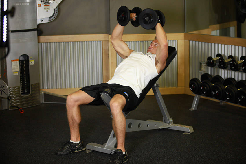 Incline Dumbbell Flies