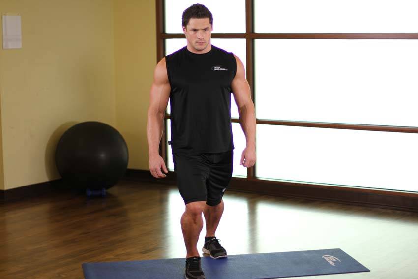 Standing Soleus And Achilles Stretch — demonstration image 2